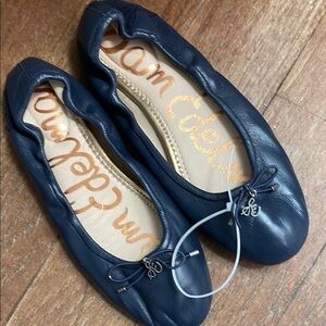 Sam Edelman Felicia Navy Ballet Flats